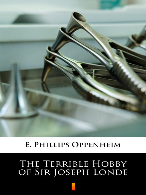 Cover image for The Terrible Hobby of Sir Joseph Londe